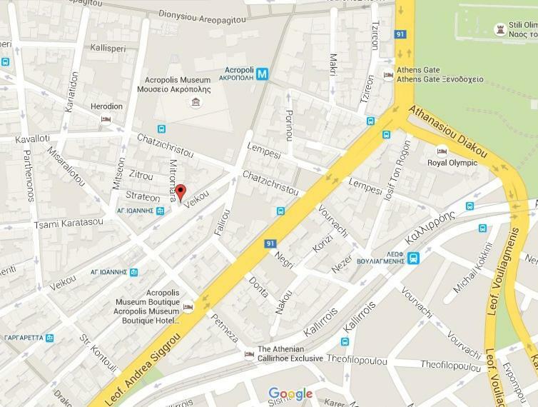 Acropolis Boutique Studio, Koukaki Apartment Athens Luaran gambar